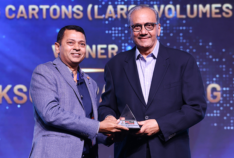 Category: Packaging Company of the Year - Folding Cartons (Large volumes) Winner: Parksons Packaging Limited
